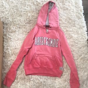 Pink ombré Abercrombie sweatshirt